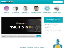 Tablet Screenshot of insightsinipf.com